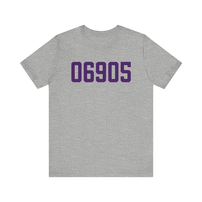 06905 Stamford Connecticut Zip Code Unisex Jersey Short Sleeve T-Shirt