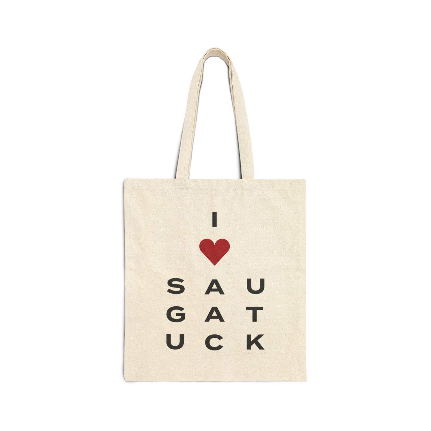Saugatuck Vision Cotton Canvas Tote Bag