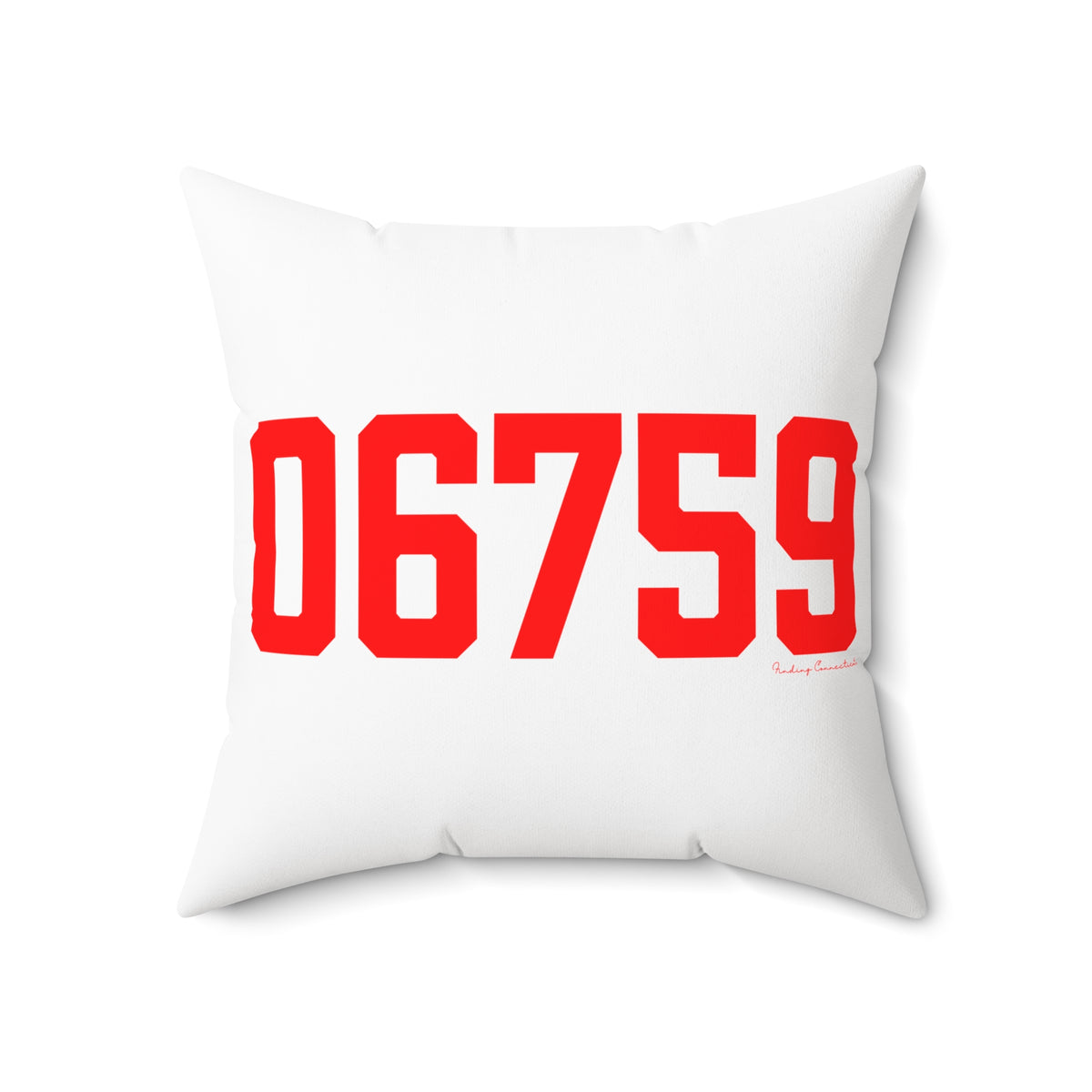 06759 Litchfield Connecticut Zip Code Polyester Square Pillow