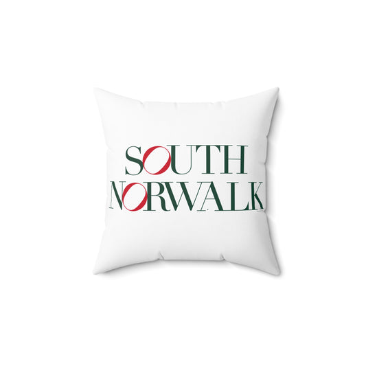 41 Tilt South Norwalk Spun Polyester Square Pillow
