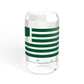 Salem Connecticut St. Patrick’s Day Flag Sipper Glass, 16oz