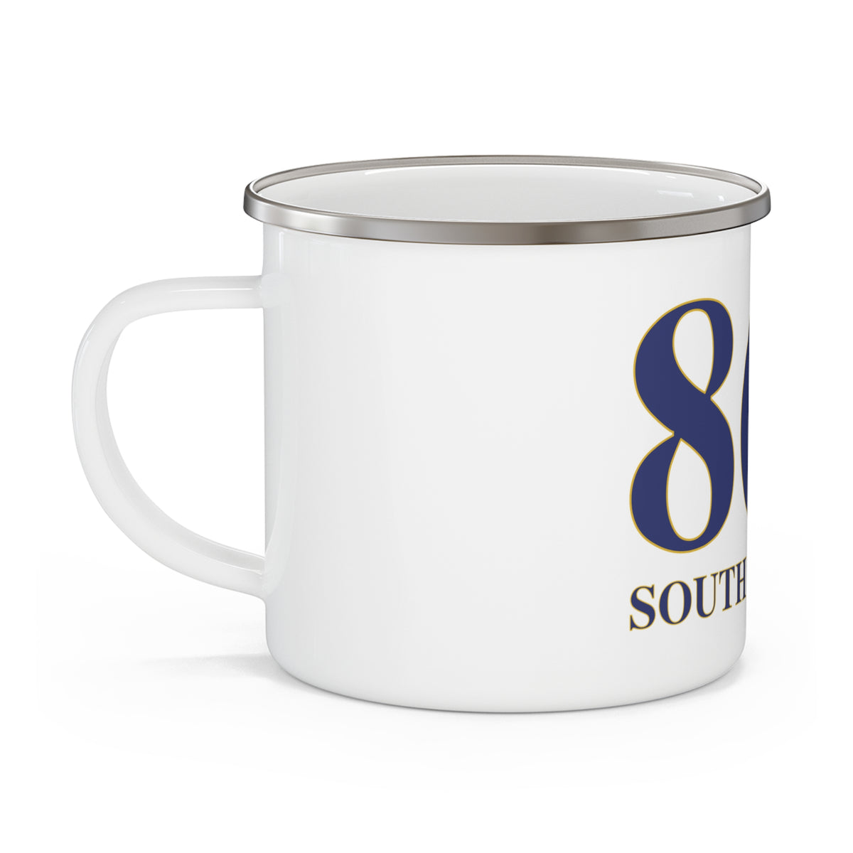 860 South Windsor Enamel Camping Mug