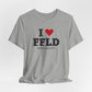 I Heart FFLD Unisex Jersey Short Sleeve T-Shirt