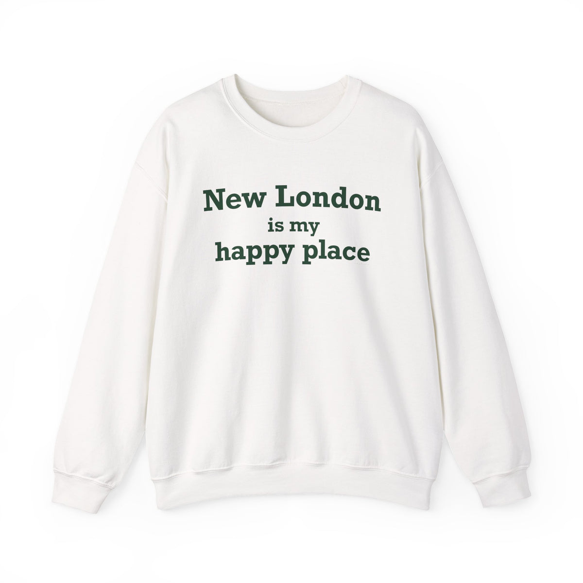 New London is My Happy Place Unisex Heavy Blend™ Crewneck Sweatshirt
