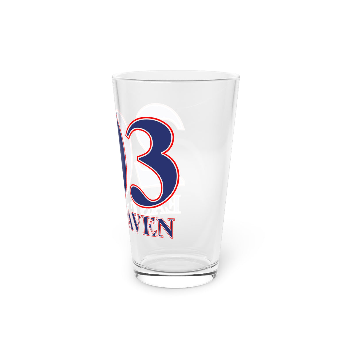 East Haven Red, White & Blue| Pint Glass, 16oz