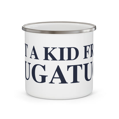 Just a kid from Saugatuck Enamel Camping Mug