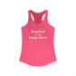 Pomfret is My Happy Place Women's Ideal Racerback Tank Top