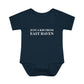 Just a kid from East Haven Infant Baby Rib Bodysuit