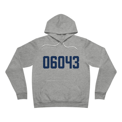 06043 Bolton Connecticut Zip Code Unisex Sponge Fleece Pullover Hoodie