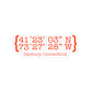 Danbury Coordinates Kiss-Cut Stickers