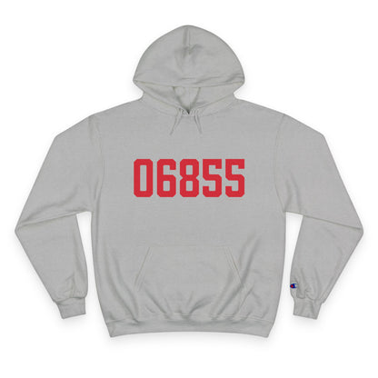 06855 Norwalk Connecticut Zip Code Champion Hoodie Sweatshirt