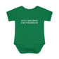 Just a kid from East Haddam Infant Baby Rib Bodysuit