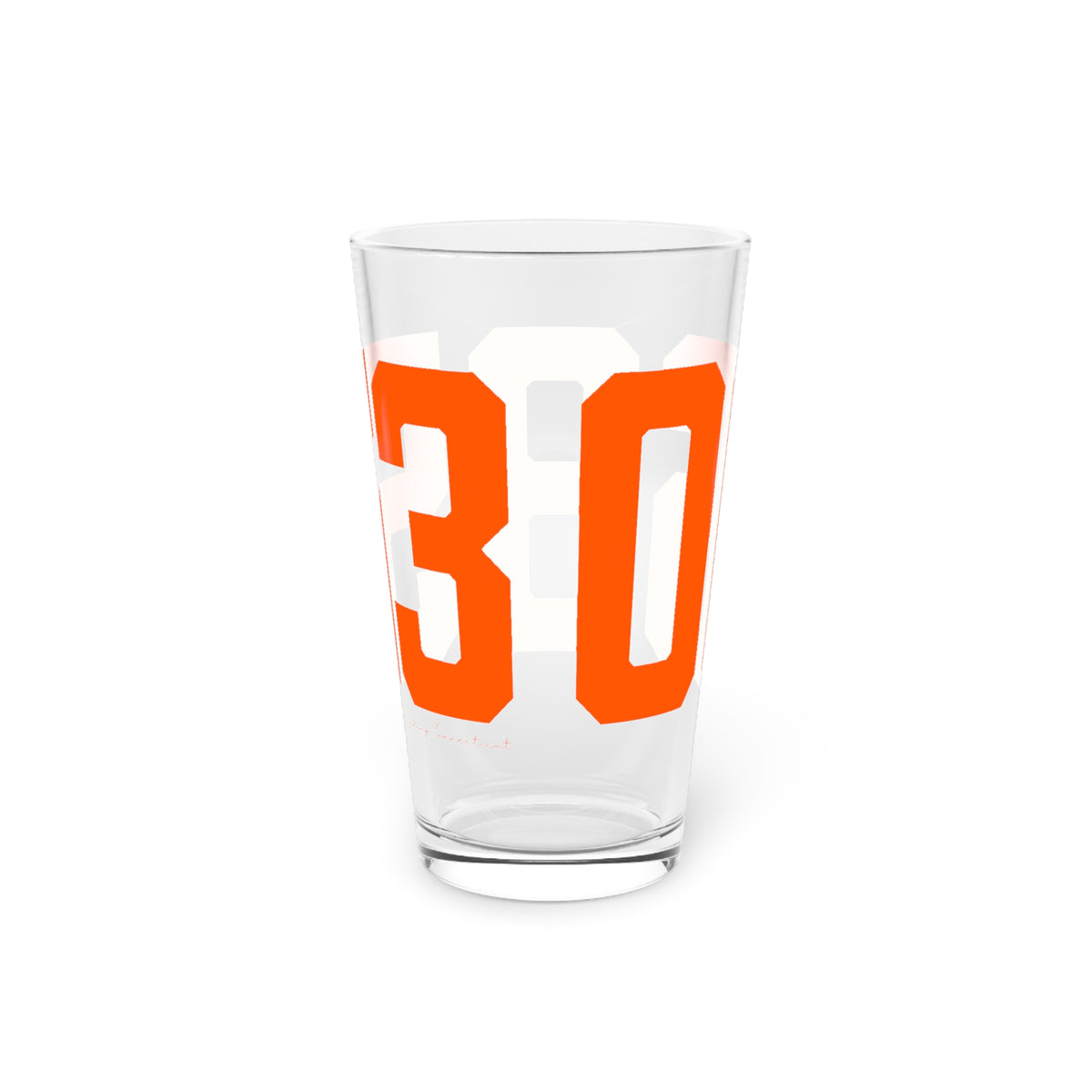 06353 Montville Connecticut Zip Code Pint Glass, 16oz