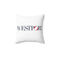 41 Tilt Westport Spun Polyester Square Pillow