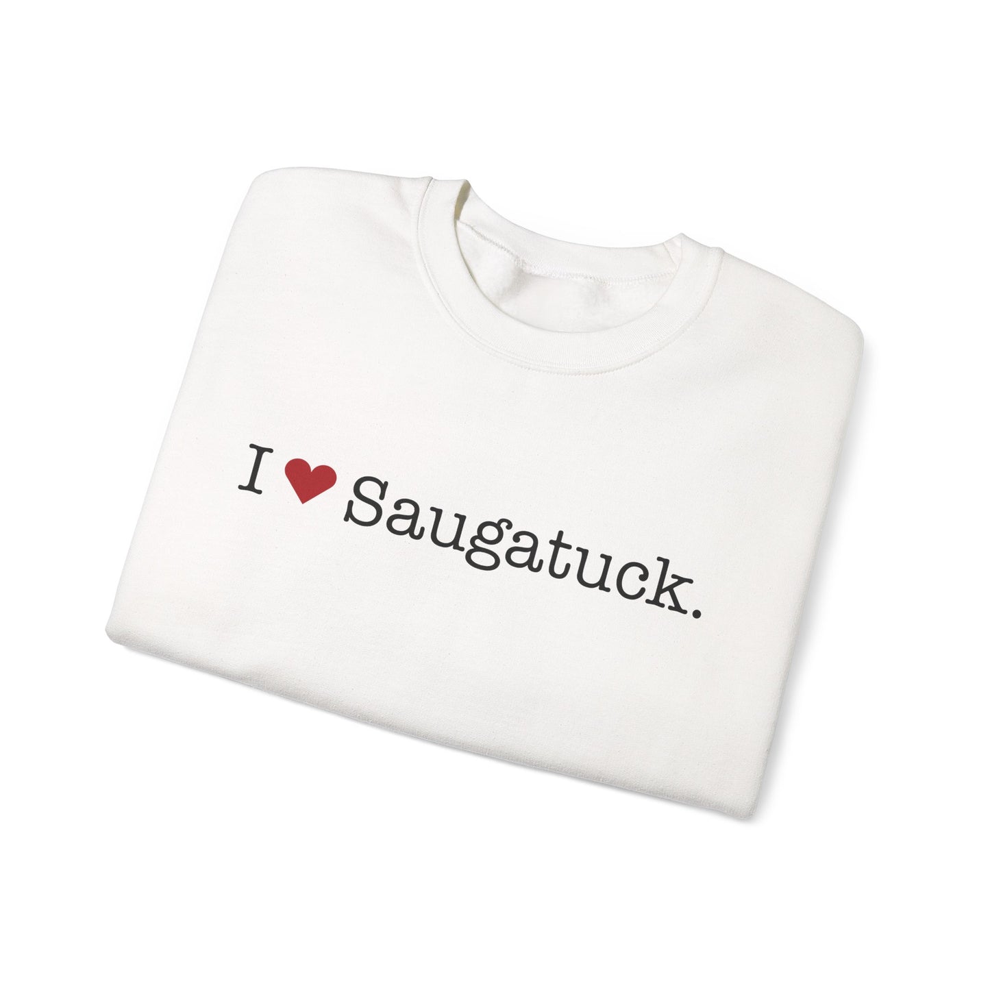 I Heart Saugatuck. Unisex Heavy Blend™ Crewneck Sweatshirt