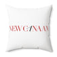 41 Tilt New Canaan Spun Polyester Square Pillow