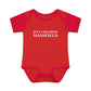 Just a kid from Mansfield Infant Baby Rib Bodysuit
