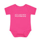 Just a kid from Westbrook Infant Baby Rib Bodysuit