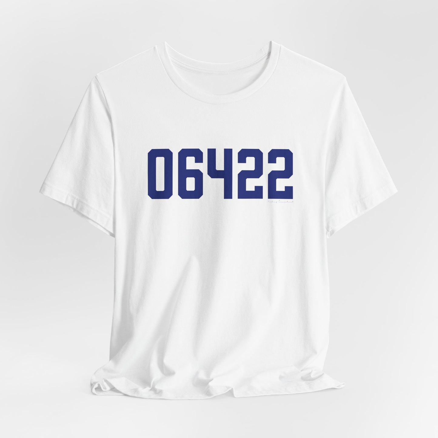 06422 Durham Connecticut Zip Code Unisex Jersey Short Sleeve T-Shirt