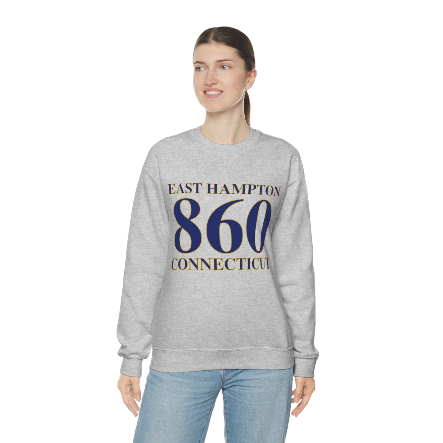 East Hampton 860 Connecticut Unisex Heavy Blend™ Crewneck Sweatshirt