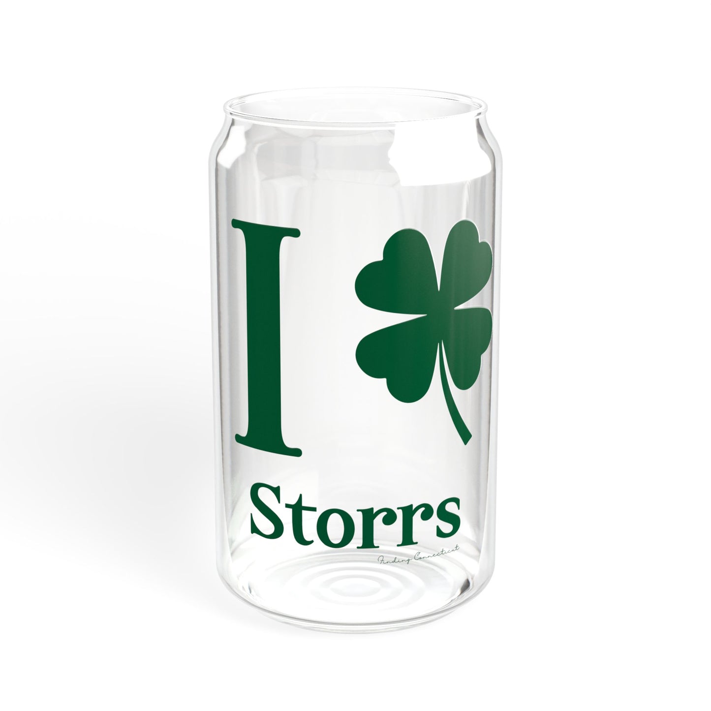 I Clover Storrs Sipper Glass, 16oz