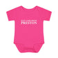 Just a kid from Preston Infant Baby Rib Bodysuit