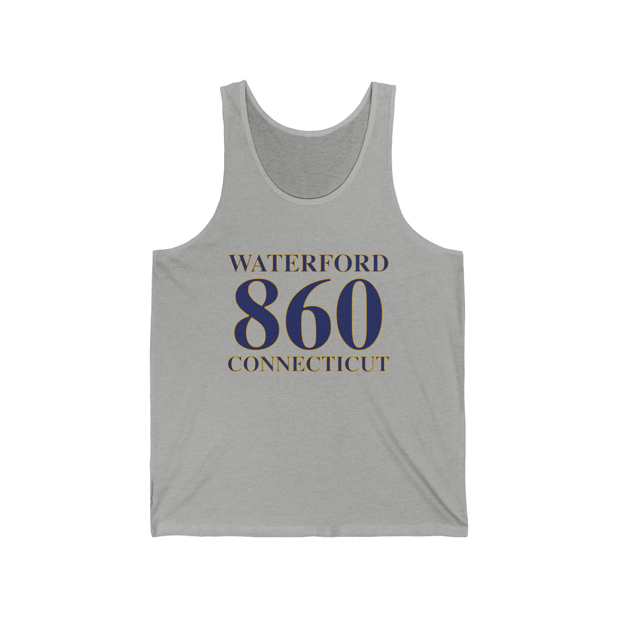 Waterford 860 Connecticut Unisex Jersey Tank Top