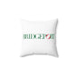41 Tilt Bridgeport Spun Polyester Square Pillow