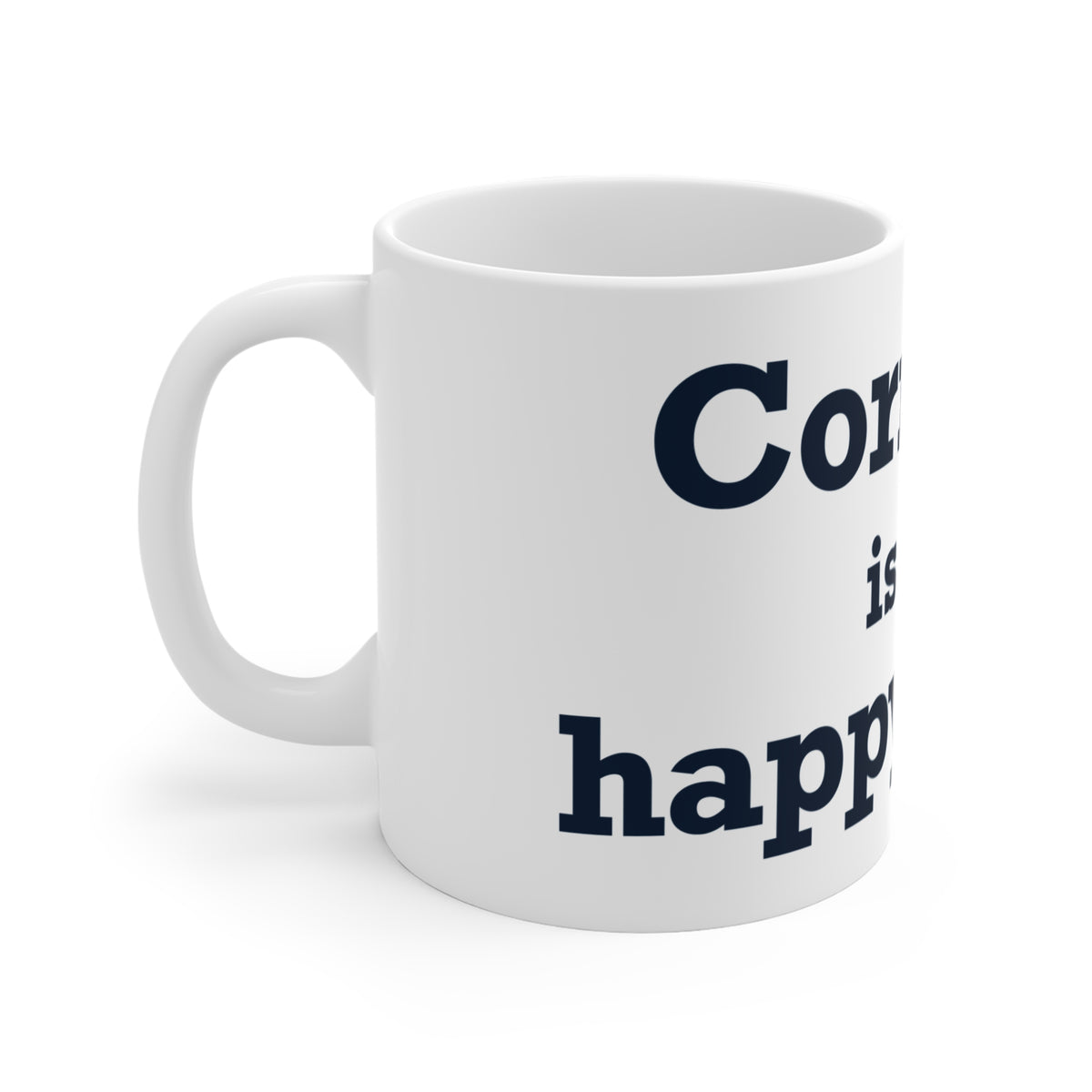 Cornwall is My Happy Place Mug 11oz