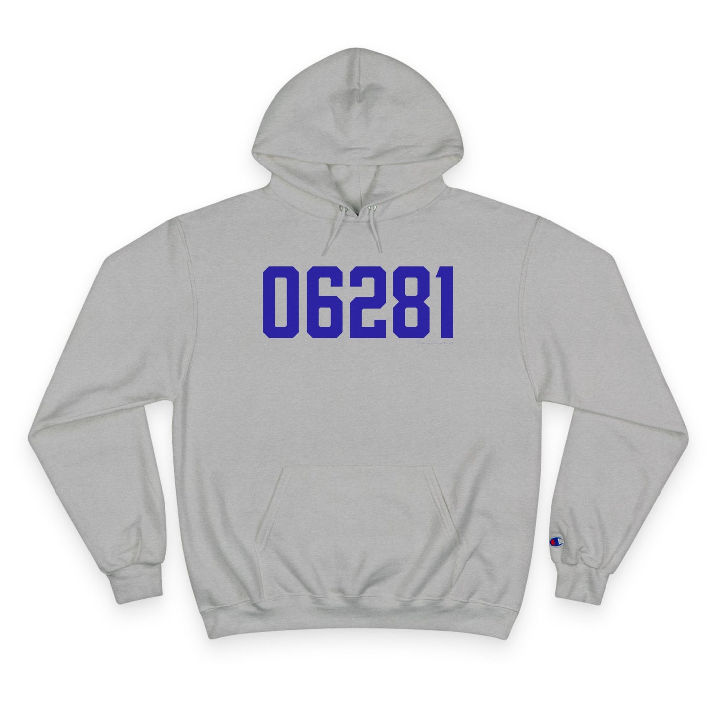 06281 Woodstock Connecticut Zip Code Champion Hoodie