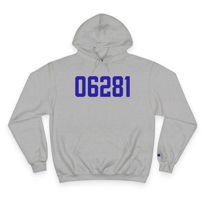 06281 Woodstock Connecticut Zip Code Champion Hoodie