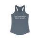Just a kid from West Haven Women's Ideal Racerback Tank