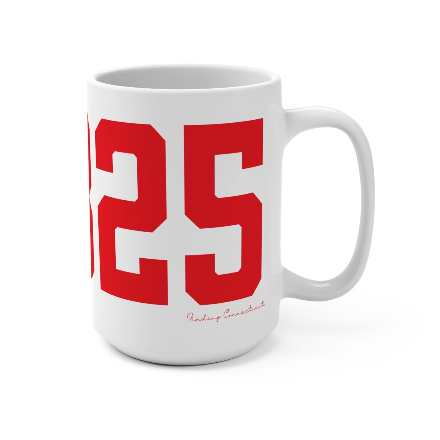 06825 Fairfield Connecticut Zip Code Mug 15oz