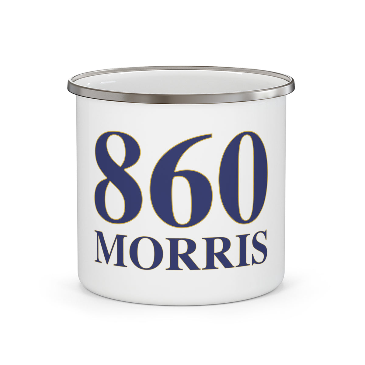 860 Morris Enamel Camping Mug