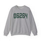 06264 Scotland Connecticut Zip Code Unisex Heavy Blend™ Crewneck Sweatshirt