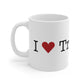 I Heart Trumbull. Mug 11oz