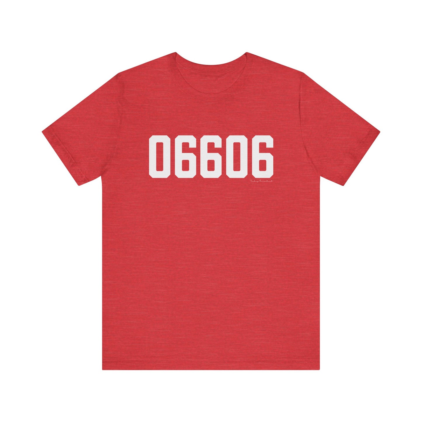 06606 Bridgeport CT Zip Code Unisex Jersey Short Sleeve T-Shirt