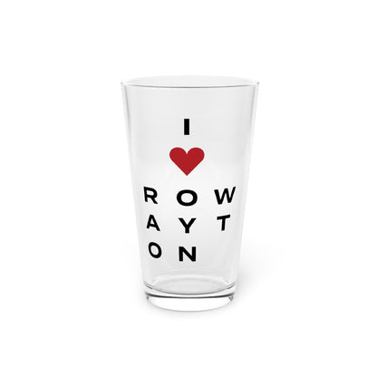 Rowayton Vision Pint Glass, 16oz