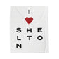Shelton Vision Velveteen Plush Blanket
