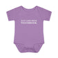 Just a kid from Westbrook Infant Baby Rib Bodysuit