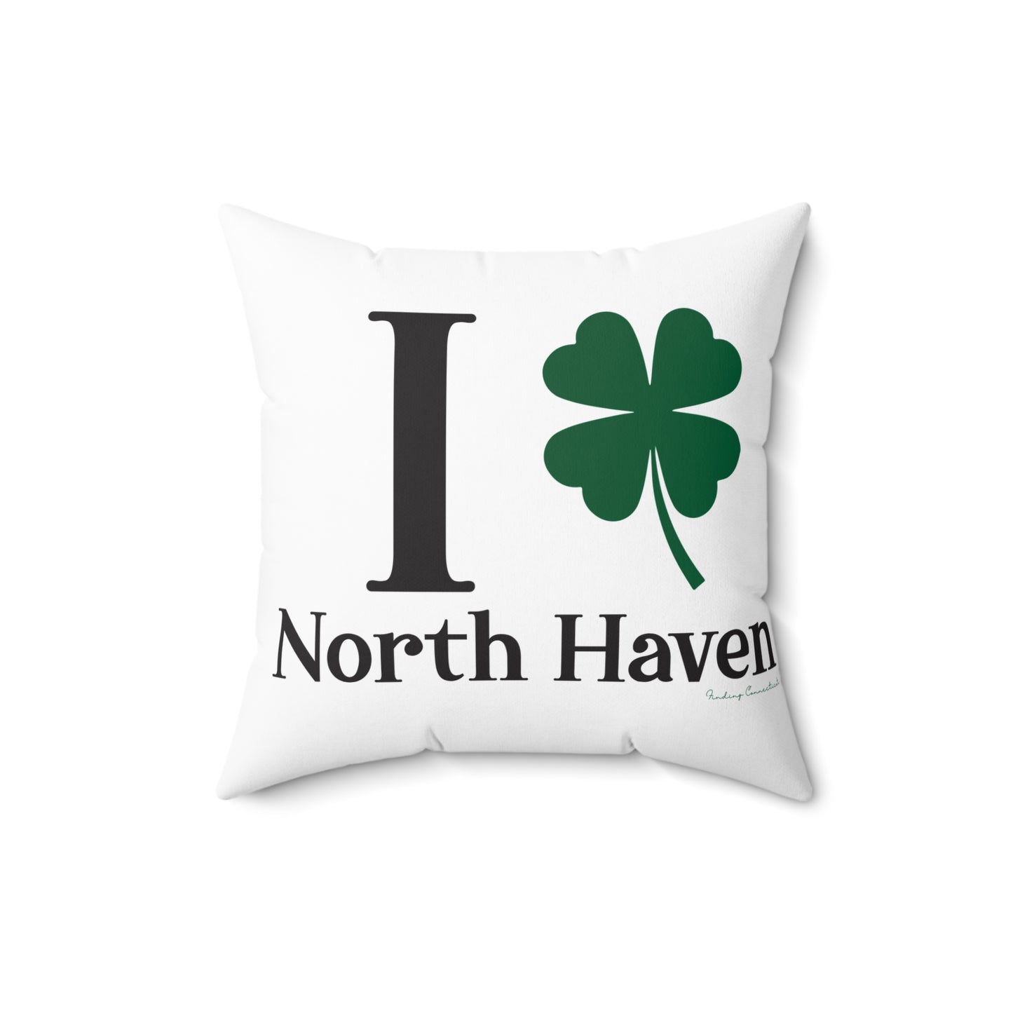 I Clover North Haven Spun Polyester Square Pillow