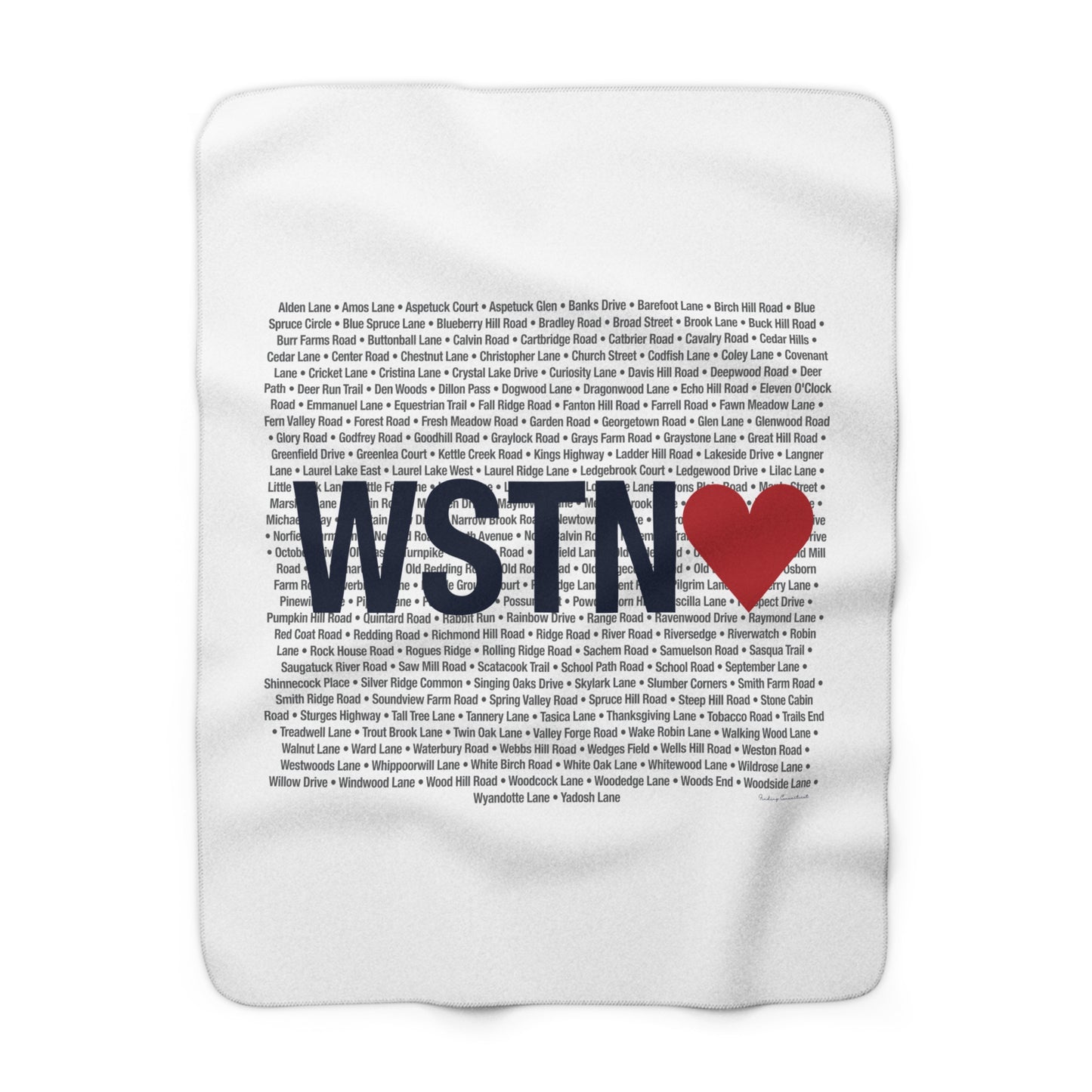 Weston Love Sherpa Fleece Blanket