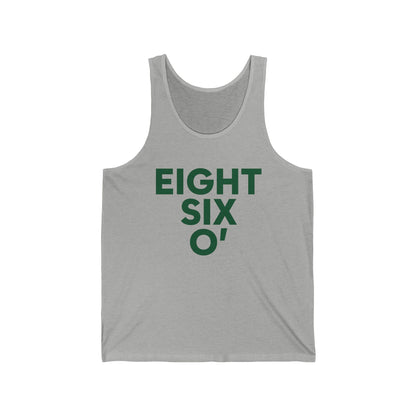 Eight Six O’ Unisex Jersey Tank Lucky Green – St. Patrick’s Day