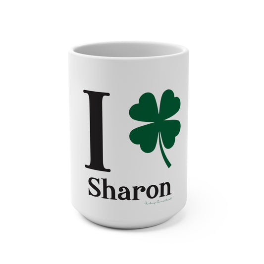 I Clover Sharon Mug 15oz