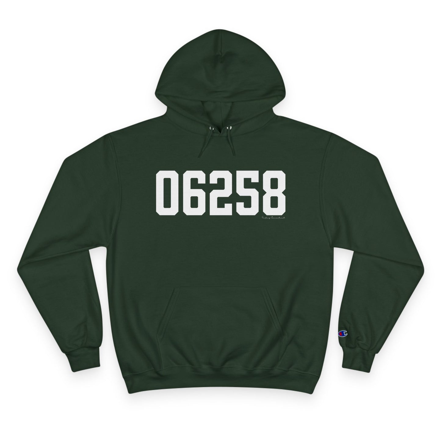 06258 Pomfret CT Zip Code Champion Hoodie