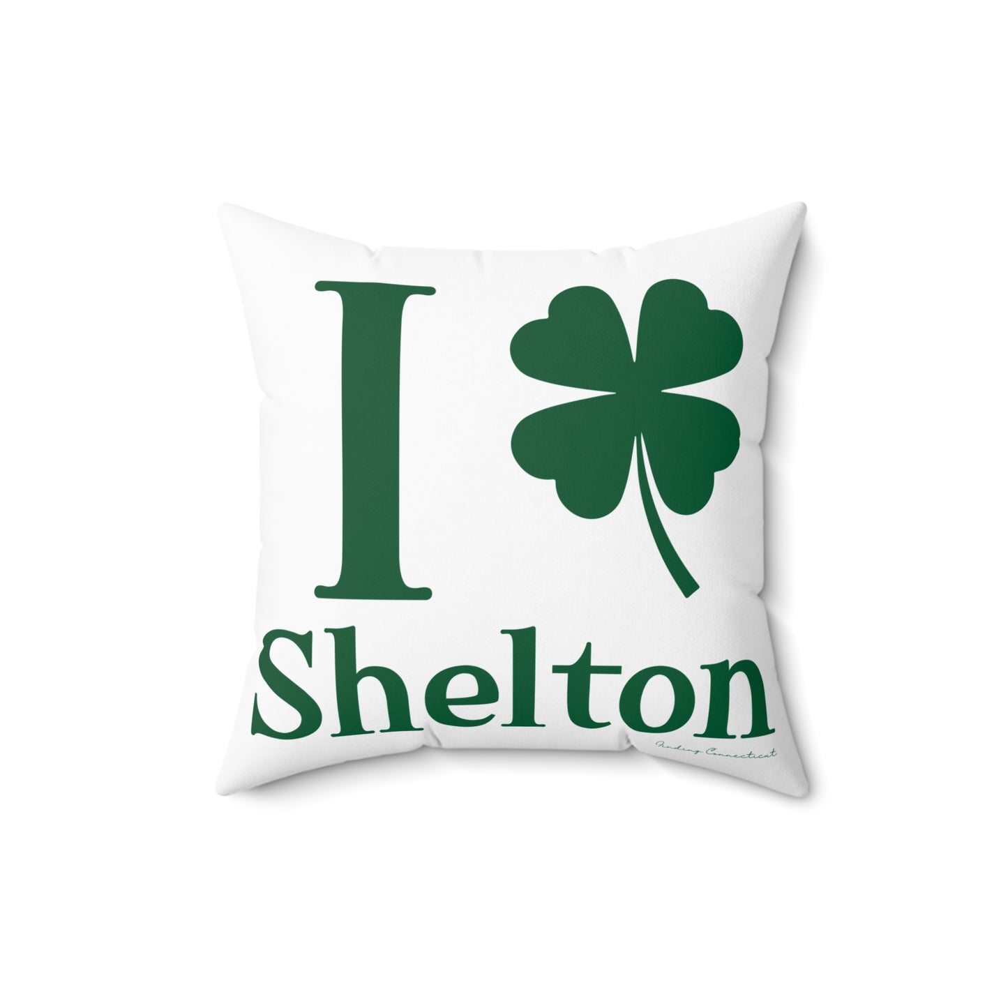 I Clover Shelton Spun Polyester Square Pillow