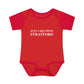 Just a kid from Stratford Infant Baby Rib Bodysuit