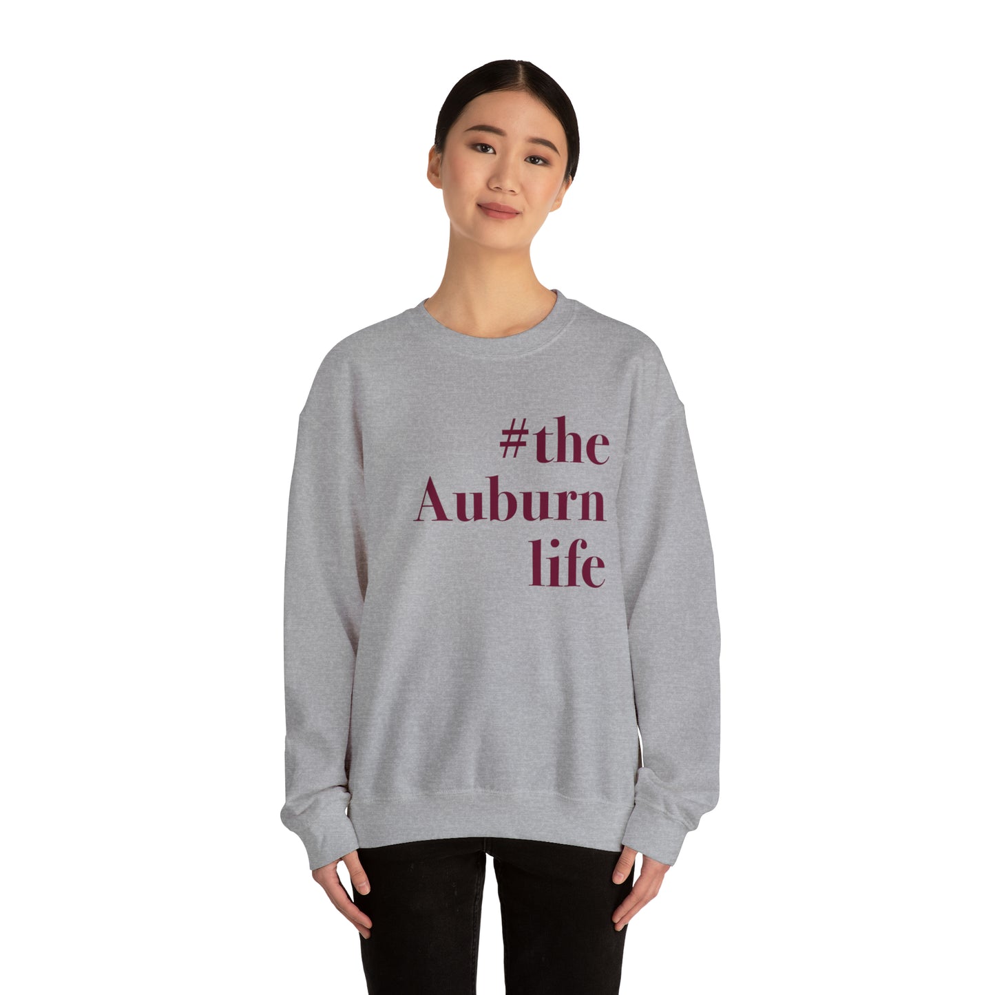 #theauburnlife Unisex Heavy Blend™ Crewneck Sweatshirt