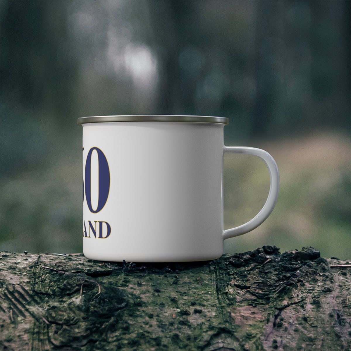 860 Portland Enamel Camping Mug