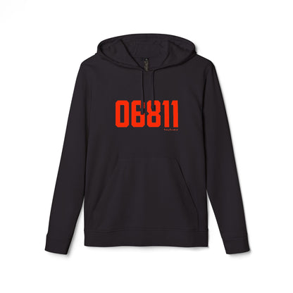 06811 Danbury Connecticut Zip Code adidas Unisex Fleece Hoodie Sweatshirt